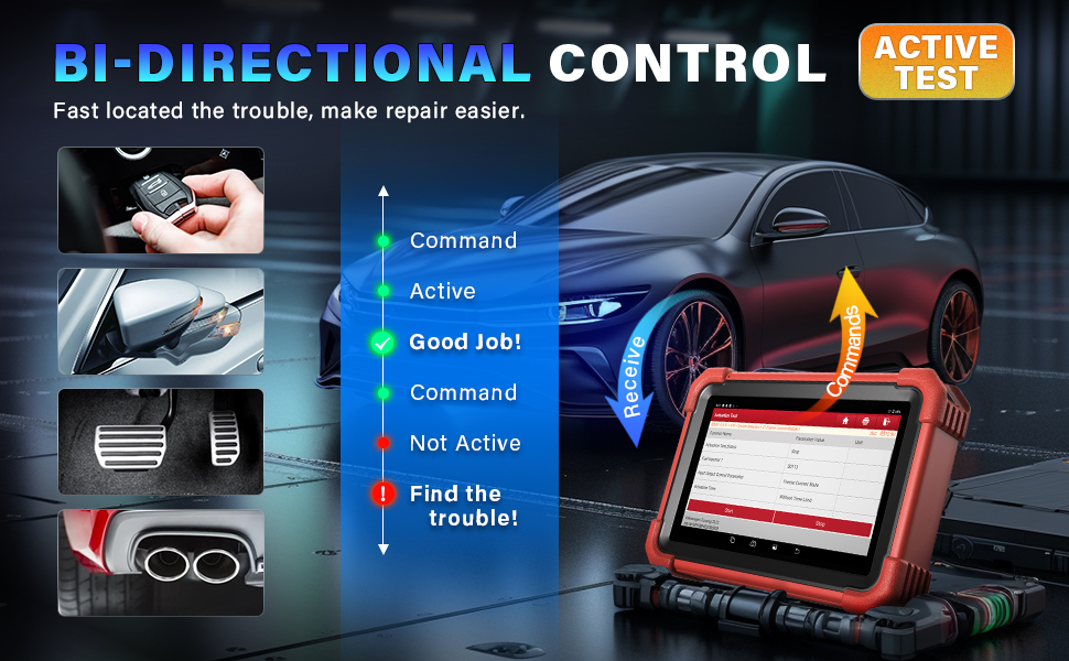 LAUNCH X431 CRP919XBT Bi-directional Control